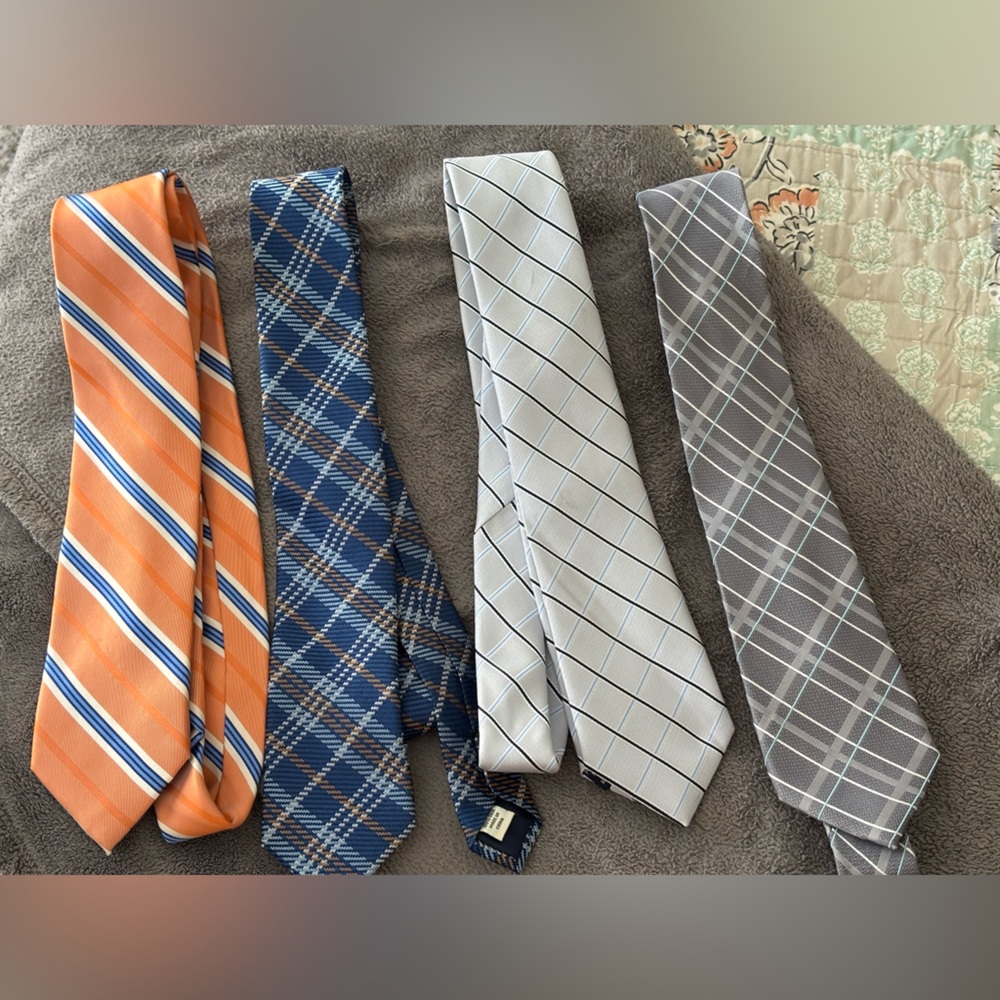 Michael Kors Men's Tie Collection - Orange, Blue, White, Gray